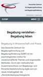 Mobile Screenshot of dzbf.de